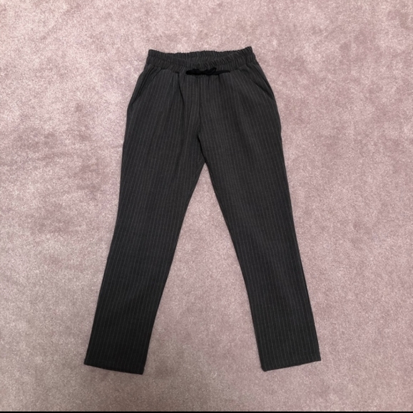 Oak + Fort Gray Pinstripe Trousers - Picture 3 of 3
